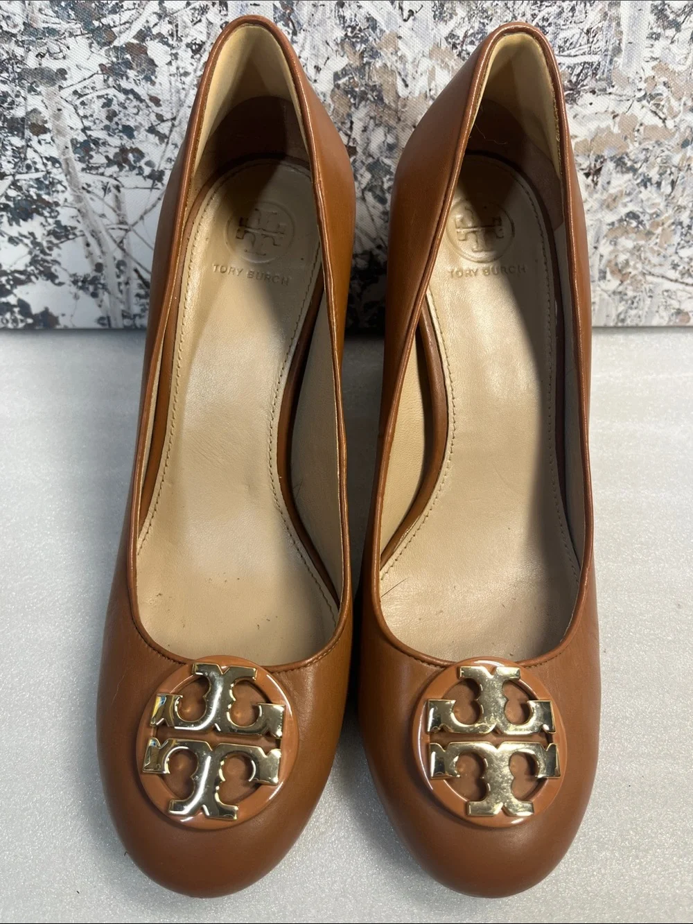 Tory Burch Block-Heel Pumps